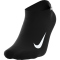 2er Pack NIKE Multiplier No-Show Laufsocken black/white 34-38