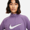 NIKE Dri-FIT Swoosh Run 1/2-Zip Running Midlayer Damen amethyst smoke/white L