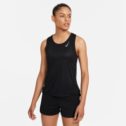 NIKE Dri-FIT Race Lauf-Tanktop Damen black/reflective...
