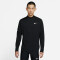 NIKE Dri-FIT Element 1/2-Zip Laufshirt Herren black/reflective silv S