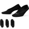 3er Pack NIKE Everyday Lightweight Training Füßlinge Damen black/white 34-38