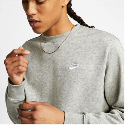 NIKE Sportswear French Terry Crew Pullover Herren dk grey...