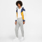 NIKE Sportswear Club Fleece Jogginghose Herren 063 - dk grey heather/matte silver/white M