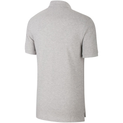 NIKE Sportswear Poloshirt Herren dk grey heather/white S
