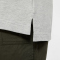 NIKE Sportswear Poloshirt Herren dk grey heather/white S