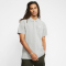 NIKE Sportswear Poloshirt Herren dk grey heather/white L