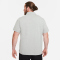 NIKE Sportswear Poloshirt Herren dk grey heather/white L