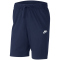 NIKE Sportswear Club Fleece Shorts 410 - midnight navy/white XL