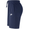 NIKE Sportswear Club Fleece Shorts 410 - midnight navy/white L
