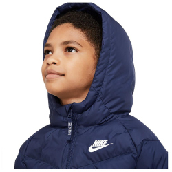 NIKE Sportswear Synthetic-Fill Jacket Kinder midnight navy/midnight navy/white L (147-158 cm)