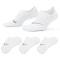 3er Pack NIKE Everyday Plus Lightweight Trainingssocken Damen 101 - white/wolf grey 34-38