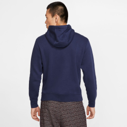 NIKE Sportswear Club Fleece Hoodie Herren midnight navy/midnight navy/white S