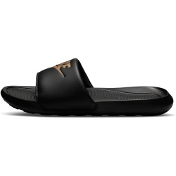 NIKE Victori One Badelatschen Herren 006 - black/metallic gold-black 44