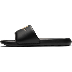NIKE Victori One Badelatschen Herren 006 - black/metallic gold-black 44