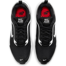 NIKE Air Max AP Sneaker Herren black/white-black-bright crimson 41