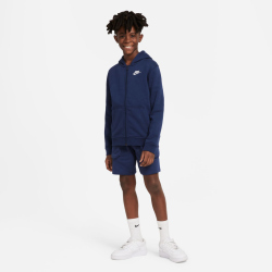 NIKE Sportswear Club Kapuzenjacke Jungen midnight navy/midnight navy/white XS (122-128 cm)