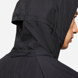 NIKE Repel Miler Laufjacke Herren 010 - black/black/reflective silv S