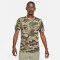 NIKE Dri-FIT Camo Trainingsshirt Herren khaki M