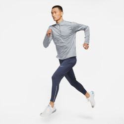 NIKE Dri-FIT Element 1/2-Zip Laufshirt Herren smoke grey/grey fog/reflective silv S