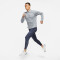 NIKE Dri-FIT Element 1/2-Zip Laufshirt Herren smoke grey/grey fog/reflective silv S