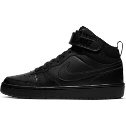 NIKE Court Borough Mid 2 Sneaker Kinder black/black-black...