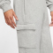 NIKE Sportswear Club Fleece Cargo Pants Herren dk grey heather/matte silver/white XS