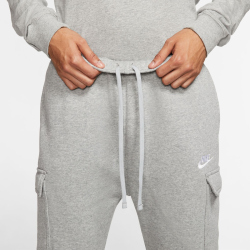 NIKE Sportswear Club Fleece Cargo Pants Herren dk grey heather/matte silver/white S
