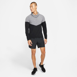 NIKE Therma-FIT Run Division Sphere Element Laufshirt Herren black/pure/black/reflective silv L