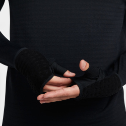 NIKE Therma-FIT Repel Element 1/2-Zip Laufshirt Herren black/reflective silv XXL