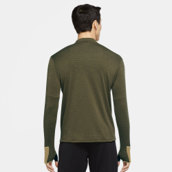 NIKE Therma-FIT Repel Element 1/2-Zip Laufshirt Herren rough green/coriander/reflective silv XXL