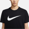 NIKE Sportswear Swoosh T-Shirt Herren black/white XS