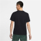 NIKE Sportswear Swoosh T-Shirt Herren black/white XXL