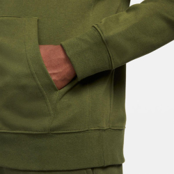 NIKE Sportswear Club French Terry Kapuzenjacke rough green/rough green/white S