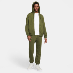 NIKE Sportswear Club French Terry Kapuzenjacke rough green/rough green/white S
