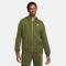 NIKE Sportswear Club French Terry Kapuzenjacke rough green/rough green/white S