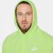 NIKE Sportswear Club Fleece Hoodie lt lemon twist/lt lemon twist/white M