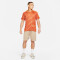 NIKE Dri-FIT Sport Clash kurzarm Trainings-Top Herren sport spice/lt cognac/total orange M