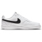 NIKE Court Vision Low-Top Sneaker Damen 101 - white/black-white 35.5