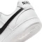 NIKE Court Vision Next Nature Low-Top Sneaker Damen white/black-white 39
