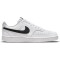 NIKE Court Vision Next Nature Low-Top Sneaker Damen white/black-white 39
