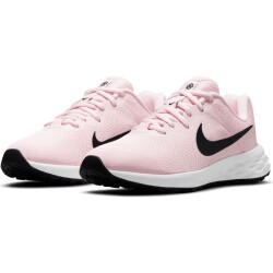 NIKE Revolution 6 Laufschuhe Kinder pink foam /black 35.5