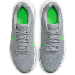 NIKE Revolution 6 Laufschuhe Kinder lt smoke grey/green...
