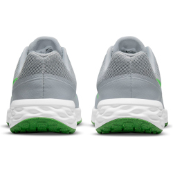 NIKE Revolution 6 Laufschuhe Kinder lt smoke grey/green...