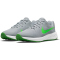 NIKE Revolution 6 Laufschuhe Kinder lt smoke grey/green strike-dk smoke grey 36
