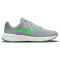 NIKE Revolution 6 Laufschuhe Kinder lt smoke grey/green strike-dk smoke grey 36