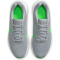 NIKE Revolution 6 Laufschuhe Kinder lt smoke grey/green strike-dk smoke grey 36