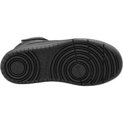 NIKE Court Borough Mid 2 Sneaker Kinder black/black-black 33.5