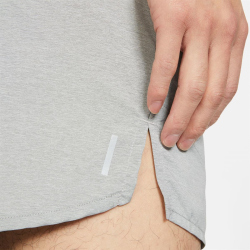 NIKE Flex Stride Brief 5 Inch Laufshorts Herren iron grey/htr/reflective silv S