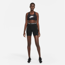 NIKE Dri-FIT Swoosh Medium-Support Non-Padded Graphic...