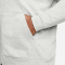 NIKE Dri-FIT Full-Zip Trainings-Hoodie Herren dk grey heather/black L